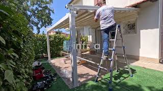 INFIXA  Installazione di una pergola [upl. by Ylurt]