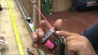 Serving bow strings with Baker Archery products Ledbetter Archery [upl. by Ioj]