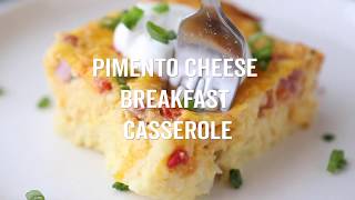 How to Make Pimento Cheese Breakfast Casserole [upl. by Bob3]