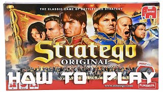 How to play Stratego board game in hindi [upl. by Arimahs84]