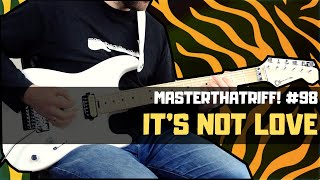 Its Not Love by Dokken  Riff Guitar Lesson wTAB  MasterThatRiff 98 [upl. by Aivatra]