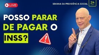 COMPLETEI 15 ANOS DE CONTRIBUIÇÃO POSSO PARAR DE PAGAR O INSS [upl. by Sheeree]