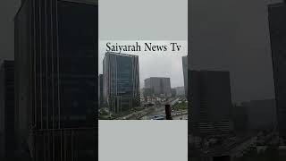 Gachibowli Mei Baarish Ka Manzar Hyderabad shorts baarish gachibowli rain saiyarahnewstv [upl. by Goto]