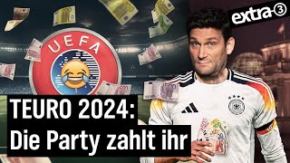 EM 2024 Deutschland zahlt UEFA lacht  extra 3 vom 16052024  NDR [upl. by Travis97]