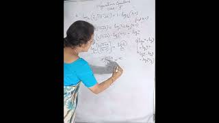 LOGARITHMIC EQUATIONS Class 11 CBSE ICSE amp UP board students [upl. by Ahselaf]