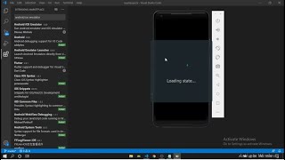 Easiest way to open Android Emulator in Visual Studio Code [upl. by Nallaf]