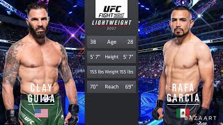 CLAY GUIDA VS RAFA GARCIA FULL FIGHT UFC ON ESPN 44 [upl. by Rramel]