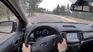 2019 Ford Ranger Supercab 4x4 Lariat 6 Box  POV First Impressions [upl. by Enuahs]