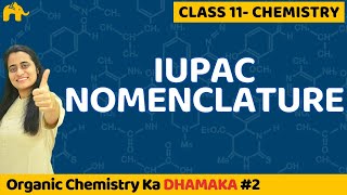 IUPAC nomenclature of organic chemistry class 11  JEE NEET CBSE Hindi [upl. by Darrej523]