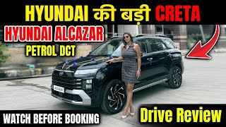 2024 Hyundai Alcazar Facelift Drive Review  Safari Killer [upl. by Esertal]