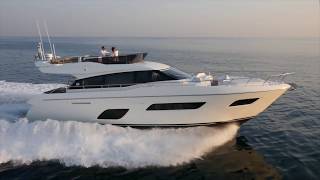 Luxury Flybridge Yacht  Ferretti Yachts 550  Ferretti Group [upl. by Gayleen816]