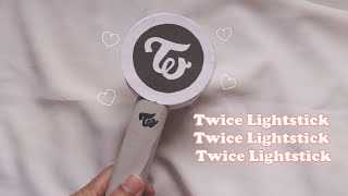 Twice Lightstick Diy ○ Kpop Lightstick Diy [upl. by Kaylil]