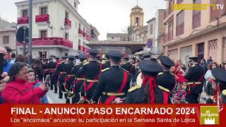 Final Anuncio Paso Encarnado 2024  Semana Santa de Lorca lorca murcia semanasanta semanasanta [upl. by Friede458]