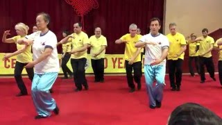 Aiping Tai Chi Center CNY 2016 Yang Style Form [upl. by Bennie200]