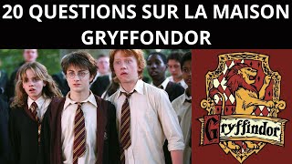 Quiz Gryffondor  Harry potter [upl. by Enilraep]