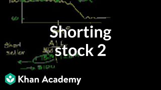 Shorting stock 2  Stocks and bonds  Finance amp Capital Markets  Khan Academy [upl. by Saisoj]