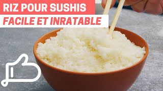 Cuisine Japonaise  RIZ SUSHI Inratable [upl. by Kashden]