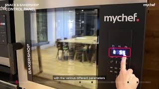 Tutorial of Mychef Snack and Bakershop ovens [upl. by Homans]