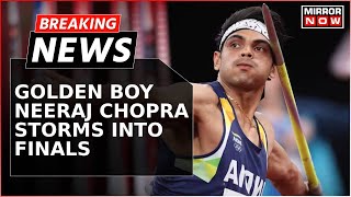 Breaking News Neeraj Chopra Powers Into Javelin Final At Olympics With Monstrous 8934 Metre Throw [upl. by Innoc188]