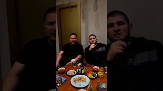 Khabib Nurmagomedov tells Coach Javier he is fat [upl. by Toblat]