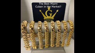 Grimal Jewelry 13mm Miami Cuban Link [upl. by Terry]