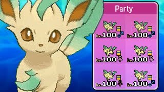 FULL LEAFEON TEAM [upl. by Ahsiryt]