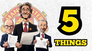 5 Things INEOS MUST do for Manchester United [upl. by Cristoforo30]