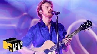 Finneas on Optimist amp What You May Not Know About Him  MTV News [upl. by Morley180]