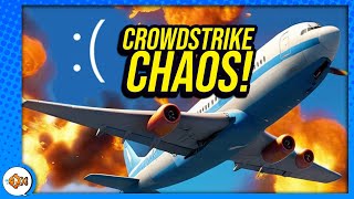 CrowdStrike CHAOS Airlines in SHAMBLES After Windows Outage CEO Ordered to Testify [upl. by Alaekim826]