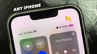 How to Change Battery 🔋 icon colour on any iPhone  11 12 13 14 iOS16 [upl. by Ezekiel]