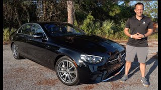 Is the 2022 Mercedes Benz E 450 a BETTER luxury sedan than a Genesis G80 [upl. by Ander]