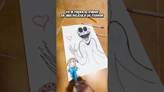 Yo si fuese padre en una película de terror…👋🏻🧳 halloween humor fantasmas padre [upl. by Aehtla]