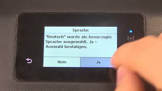 How to Change Language on HP ENVY 5000 Series Printer [upl. by Frager807]