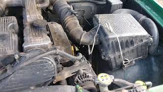 FORD RANGER XL DIESEL COLD START 29 W9 STANDARD [upl. by Einiffit]