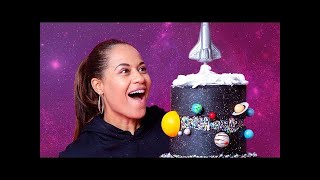 A GALAXY Made Of CAKE  Fault Line Cake  How To Cake It with Yolanda Gampp [upl. by Johansen379]