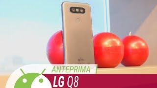 LG Q8 il RITORNO di V20 in miniatura  ITA da TuttoAndroid [upl. by Yesrod]