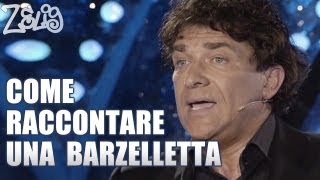 Come raccontare una barzelletta  Gioele Dix by Zelig [upl. by Felton]