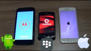 Android vs iOS vs Blackberry [upl. by Raffo218]