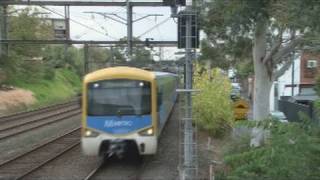 Australian Railways Melbourne Metro EMU sets [upl. by Reklaw905]