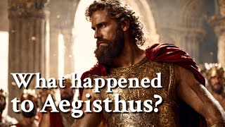 What happened to Aegisthus Greek Mythology Story [upl. by Severin]