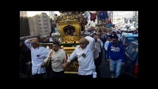 Salita dei Cappuccini Candelore SantAgata 2016 Catania [upl. by Notreb762]