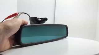 Porsche Boxster Auto Dimming Rear View mirror with Backup Camera display [upl. by Leuname65]