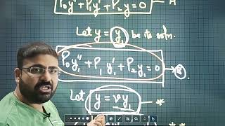 Reduction of order technique Differential Eqns of higher order  jammu univ cluster university [upl. by Anitnoc498]