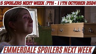 5 Emmerdale spoilers next week from 7th  11th October 2024 Tom’s Shocking Betrayal amp Divorce Drama [upl. by Eniowtna715]