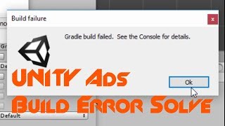 Unity Monetization SDK Gradle Dex Build Error [upl. by Lovato865]