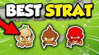 The NEW BEST Beginner Strategy In Bloons TD Battles 2 [upl. by Sehguh]