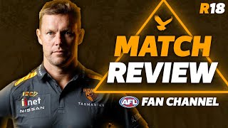 REVIEW  HAWTHORN vs FREMANTLE  AFL ROUND 18 2024 [upl. by Eimmelc971]