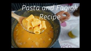 Italian Pasta Fagioli Recipe  Pasta And Beans [upl. by Sergei42]