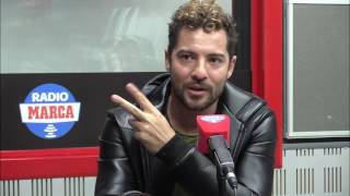 David Bisbal Entrevista RadioMarca [upl. by Aerbas]