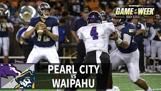 SL Recap  Pearl City vs Waipahu OIA D2 Football Championship 2017 [upl. by Pruter90]